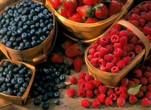 seasonal berries